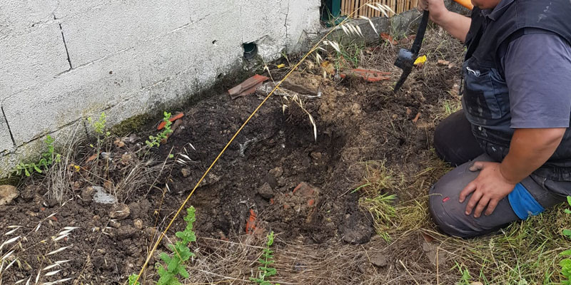 image : reparation fuite d'eau enterrée